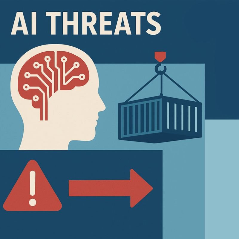 Concept image showing Adversarial AI altering images or signals to bypass or trick AI models.