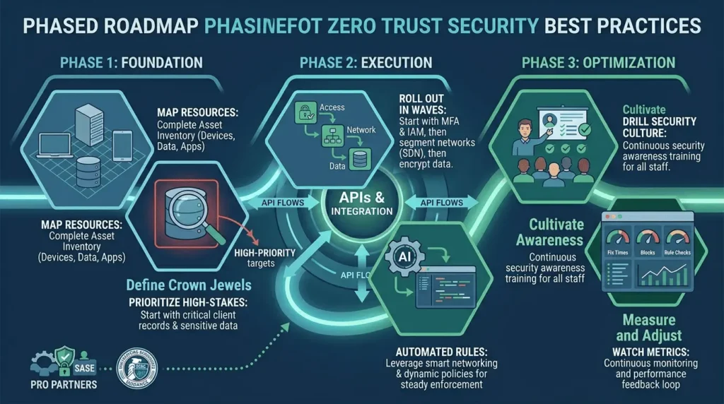 Best Practices for Implementing Zero Trust Security