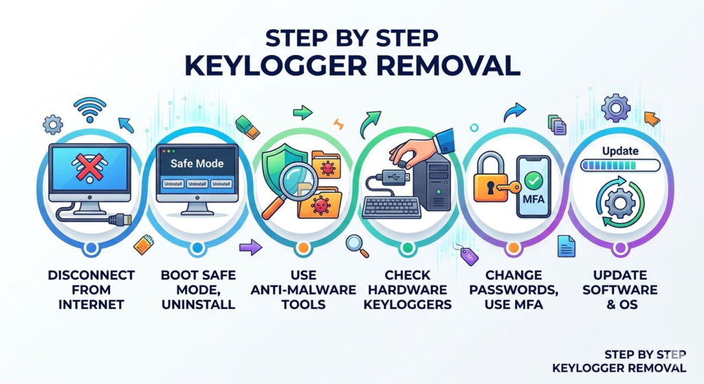 Step by Step Keylogger Removal Guide